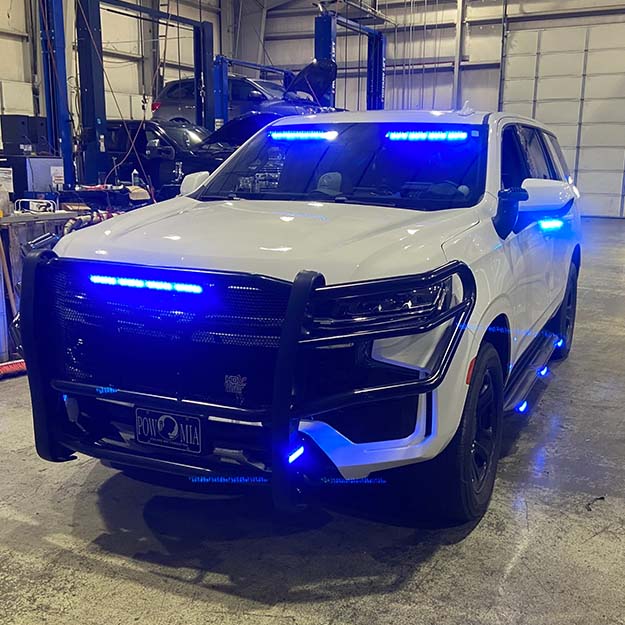 3/4 front profile view of a Buster Miles Upfitted 