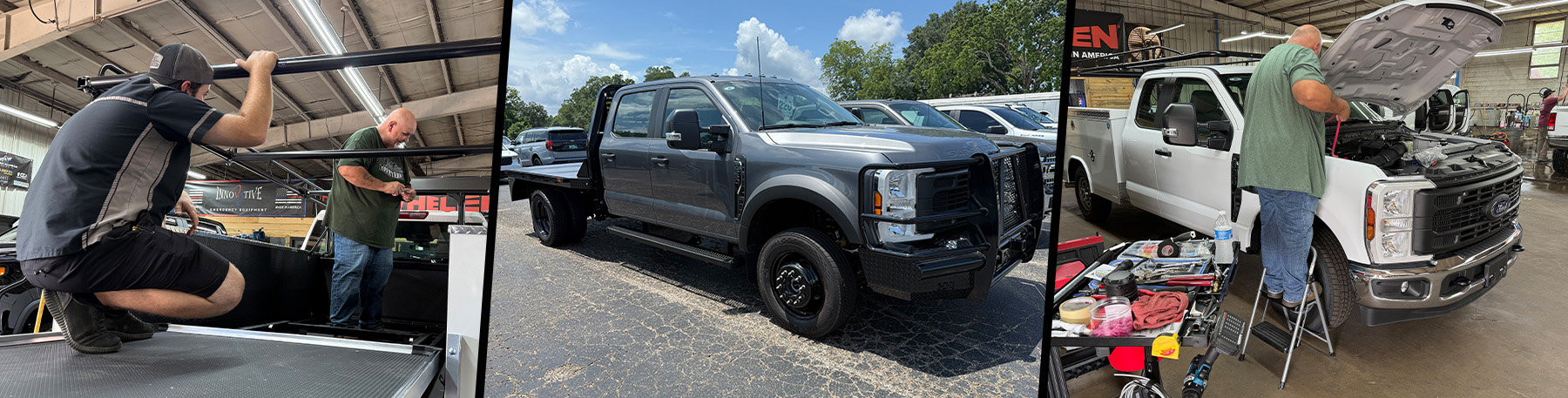 Buster Miles Bedrock Truck Beds Image Collage