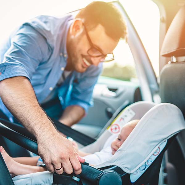 Baby in car