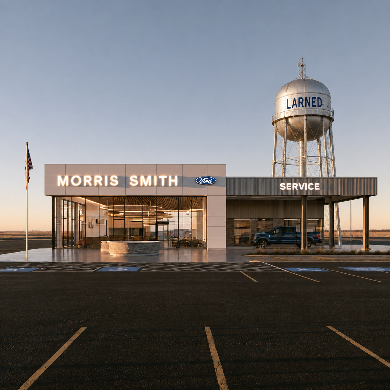 Dealership Rendering