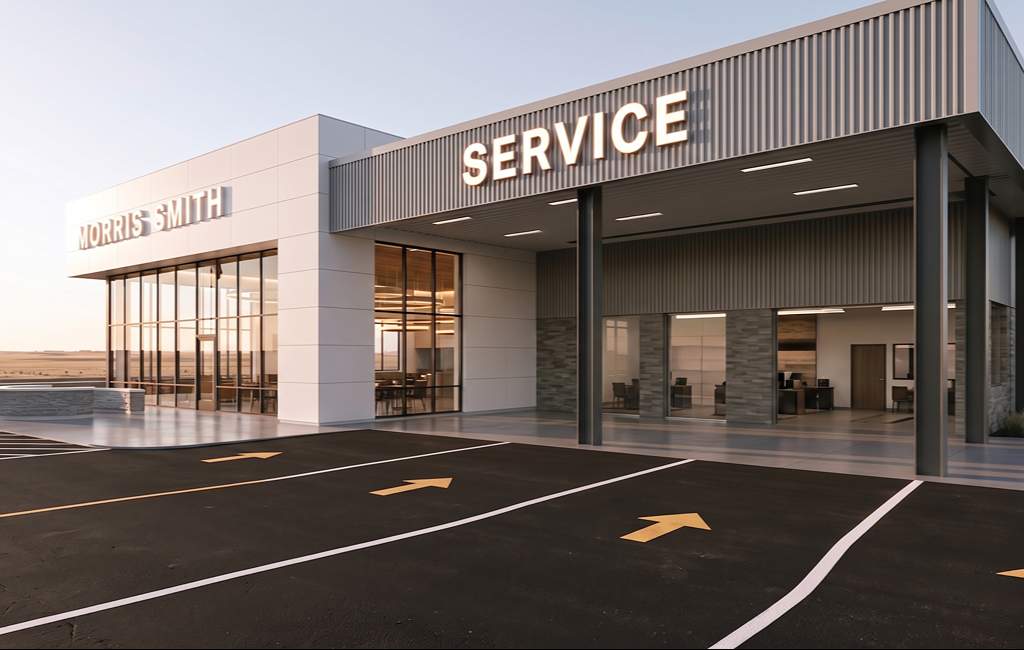 Exterior service entrance