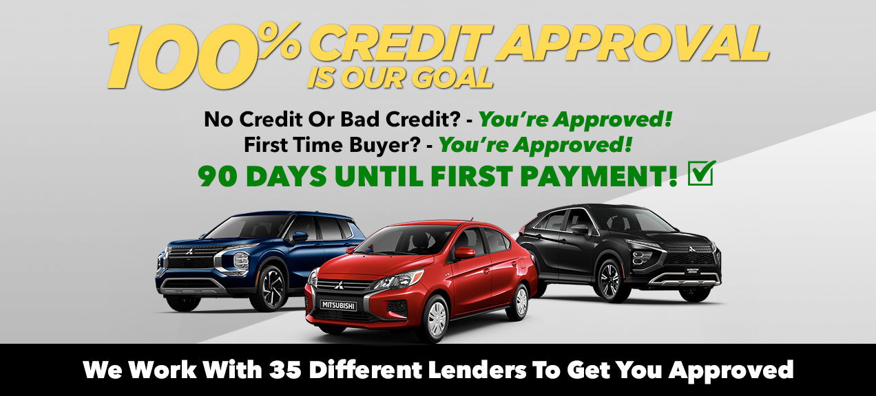 100% Credit Approval Is Our Goal