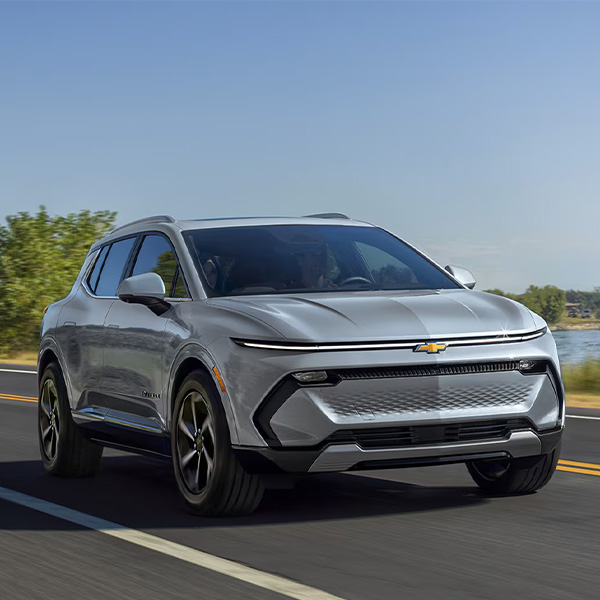 Chevy Equinox EV Driving on road