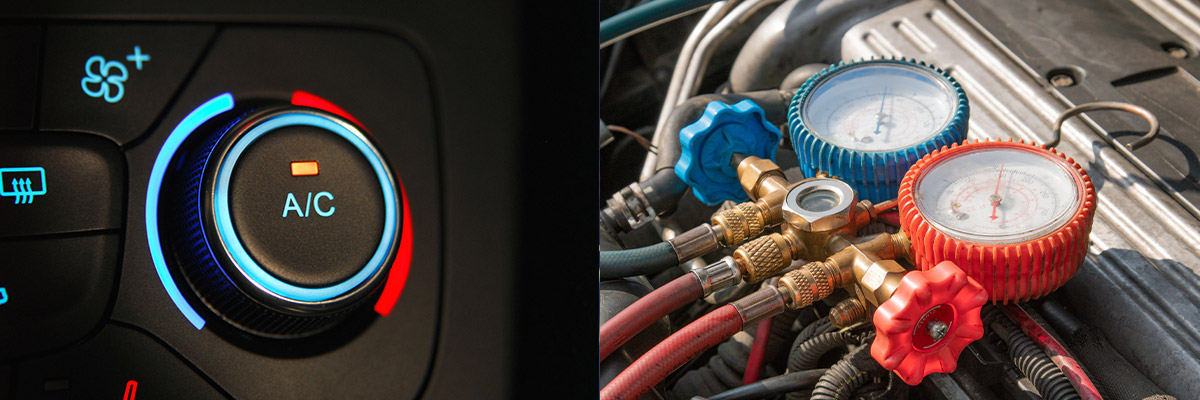 Car AC nob and service